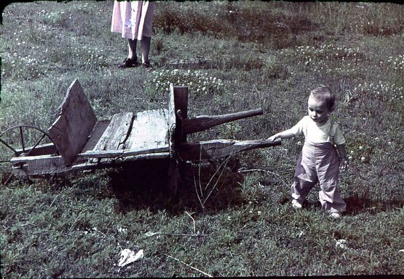 005  Baby Greg molnar farm 1949 005
