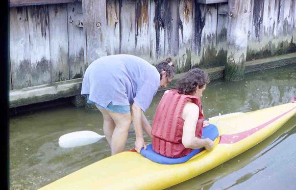 025 Greg kayaking  1995 claiborne md harbor025