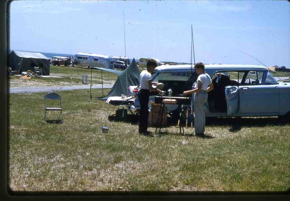 105  greg 1959 montauk point camping trip105