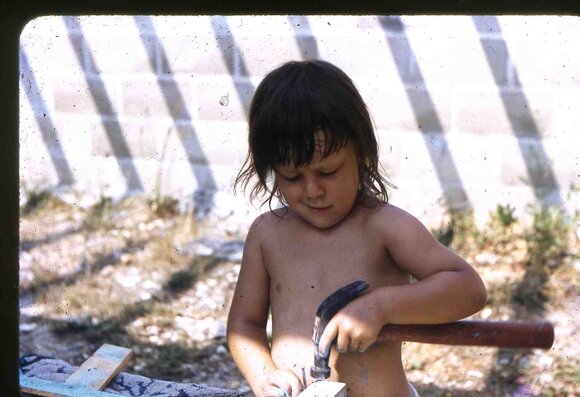 037  Therese Summer  1955 molnar farm037