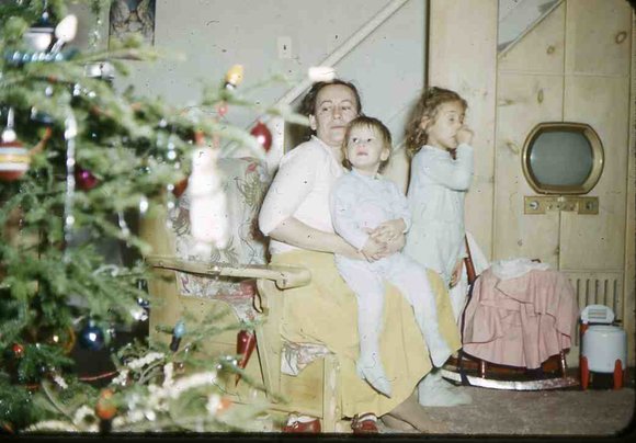 071 Christmas 1953  Hicksville 1953071