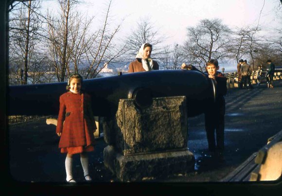 095 Family  Civil War Monument 1956  Hicksville  095
