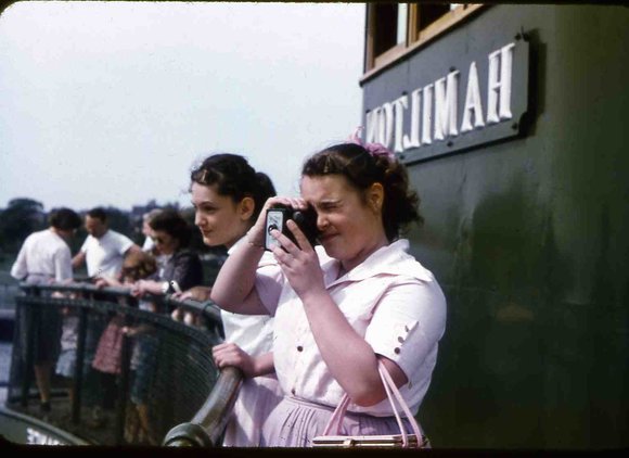 118 Barbara Knorr _amp_ Bern staten island ferry  1955  Hicksville  118