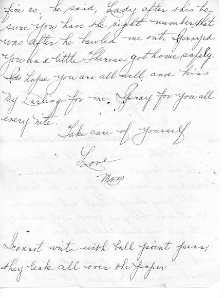 013 letter  from grandmom Neill  May 17 1961 side 2 013