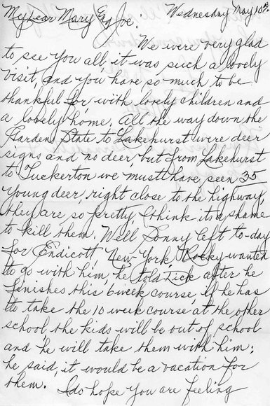030 letter from grandmom Neill    pg1 030