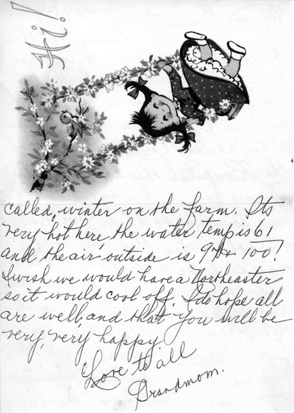 033 letter from grandmom Neill  1966    pg2 033