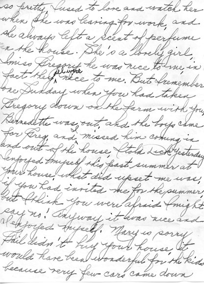 035 letter from grandmom Neill  1963    pg2 035