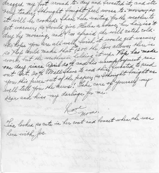 050  Grandmom Neill letter  pg 2 050