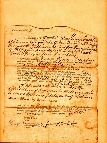 HenryStrockbineindenture