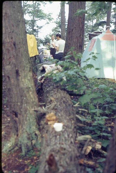 024 1968 long lake camping trip mom dad _amp_ greg024