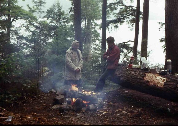 029 1968 long lake camping trip mom dad _amp_ greg029