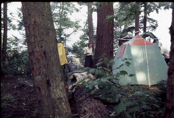 037 1968 long lake camping trip mom dad _amp_ greg037