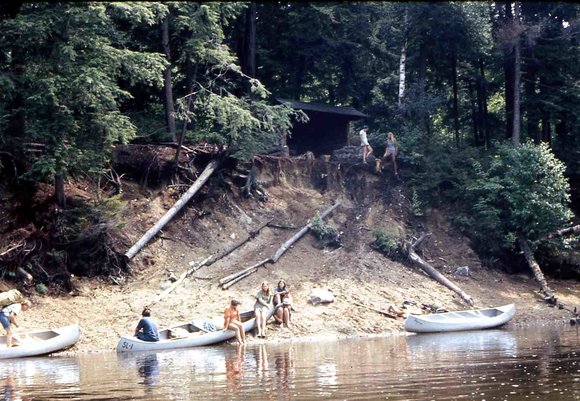027 Skip _amp_ dad 1970 lon lake camping trip027