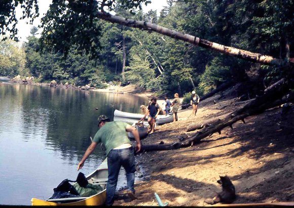 031 Skip _amp_ dad 1970 long lake camping trip031