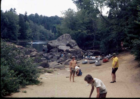 032 Skip _amp_ dad 1970 long lake camping trip032