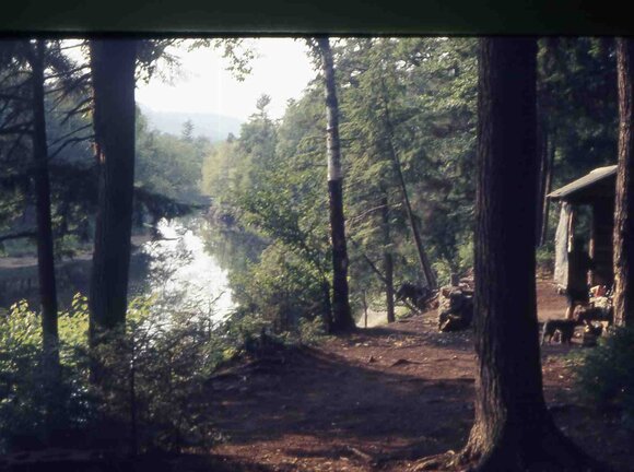 035 Skip _amp_ dad 1970 long lake camping trip035