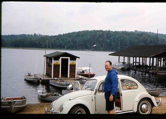 057 Skip _amp_ dad 1970 long lake camping trip057